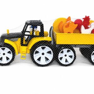 Set Tractor Ferma Negru Galben