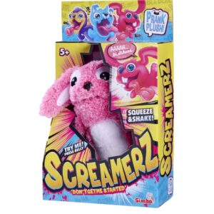 Simba Screamerz Jucarie Plus Iepuras Roz