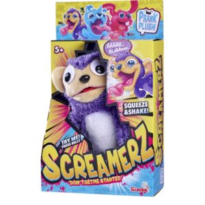 Simba Screamerz Jucarie Plus Maimutica Violet