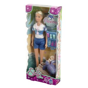 Steffi Love Papusa Steffi Ocean Care Medic Veterinar Animale Marine 29CM