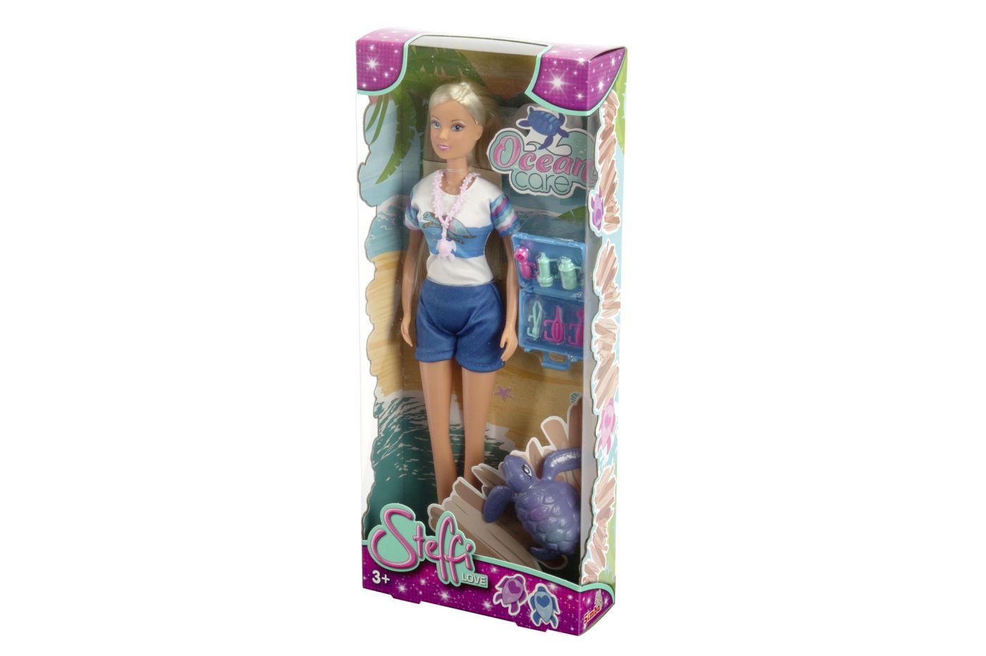 Steffi Love Papusa Steffi Ocean Care Medic Veterinar Animale Marine 29CM