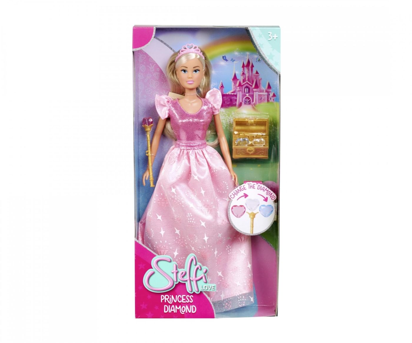 Steffi Love Set Printesa Diamant Cu Accesorii
