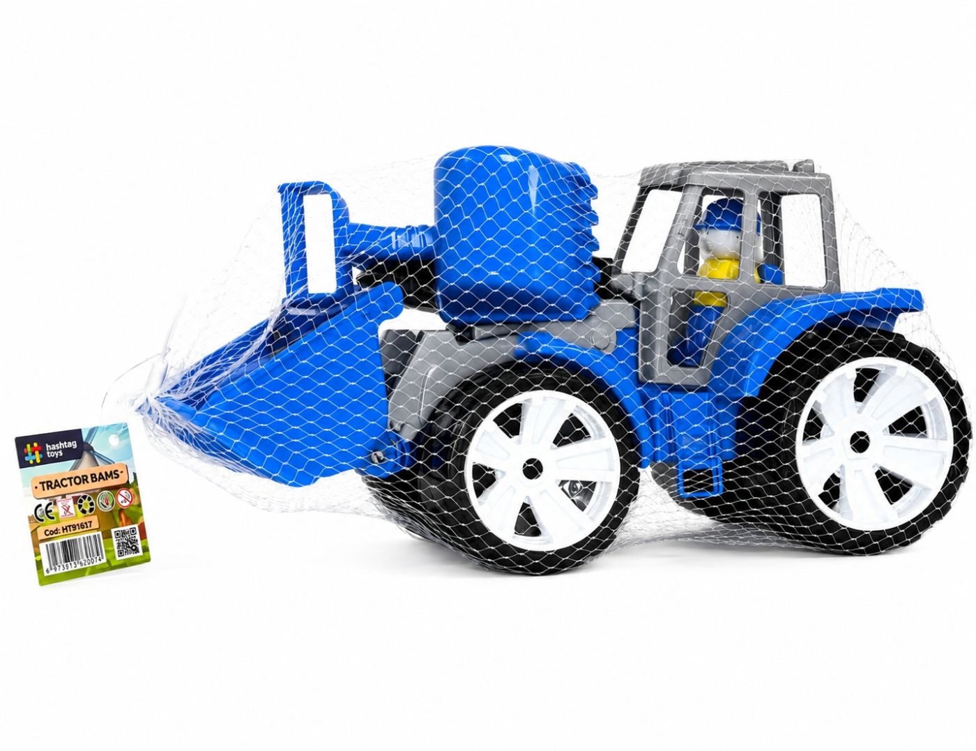 Tractor Bams 2 Cu 2 Cupe Albastru Gri