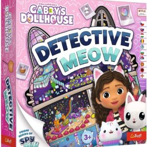 Trefl Gabbys Dollhouse Joc De Societate Detectivul Meow