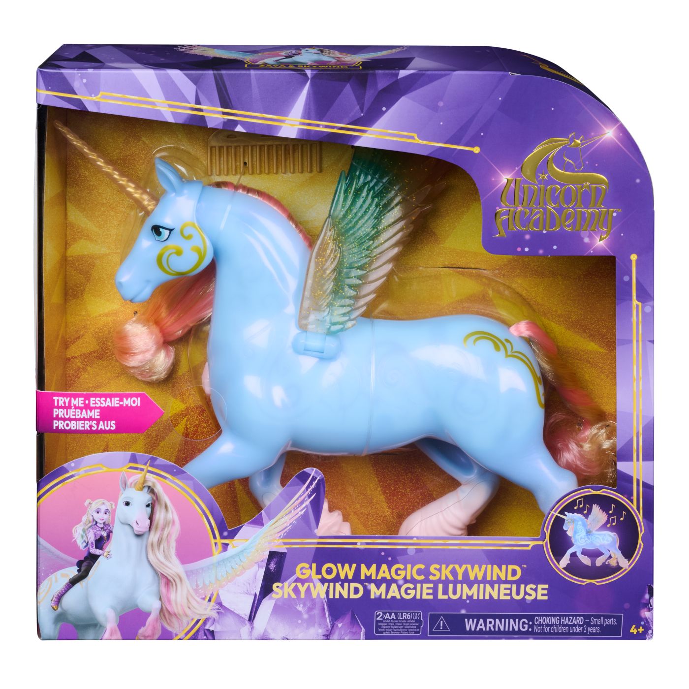 Unicorn Academy Unicorn Skywind Magia Stralucirii