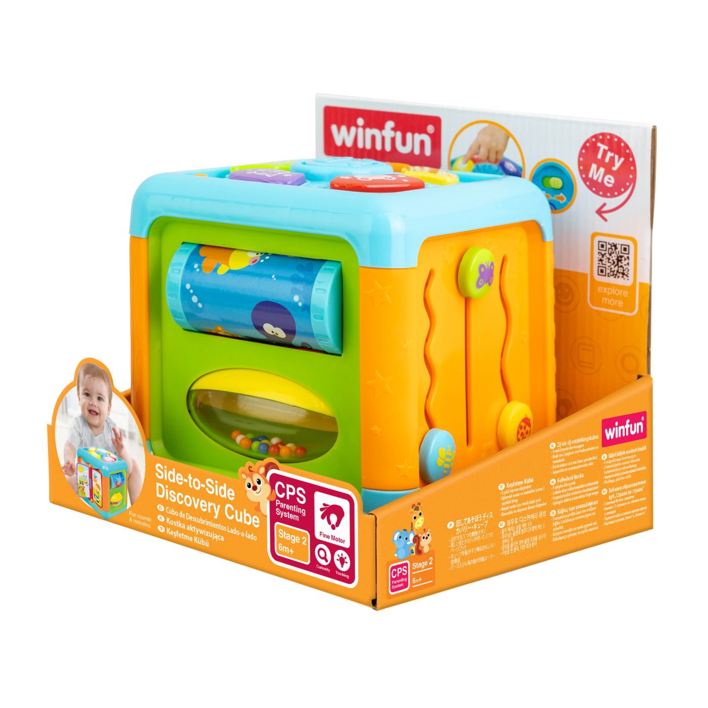 Winfun Cub Educativ Cu Activitati