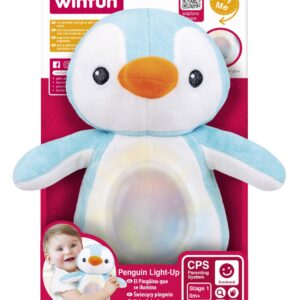 Winfun Jucarie Pinguin Albastru Cu Sunete Si Lumini