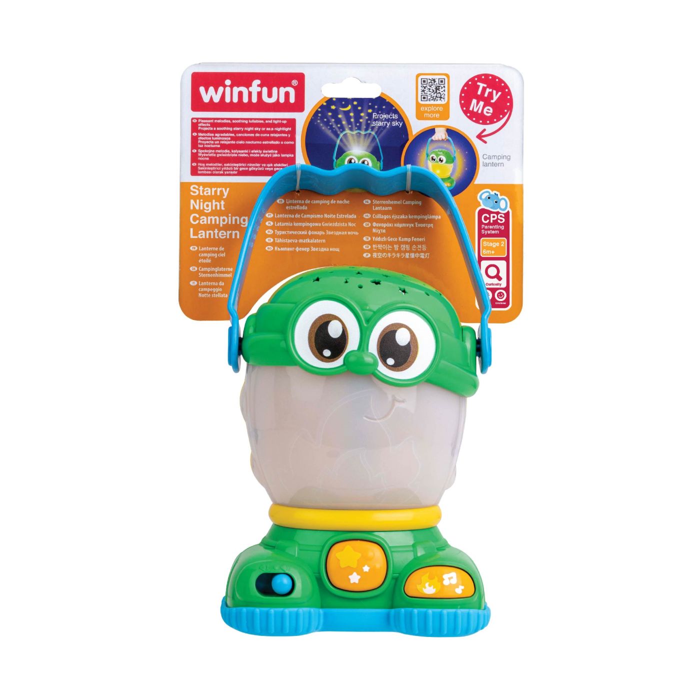 Winfun Lanterna De Camping Cu Tematica Noapte Instelata