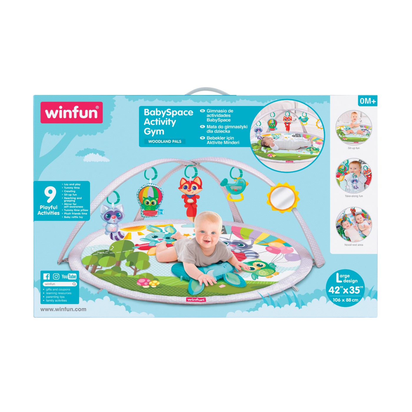 Winfun Salteluta Cu Activitati
