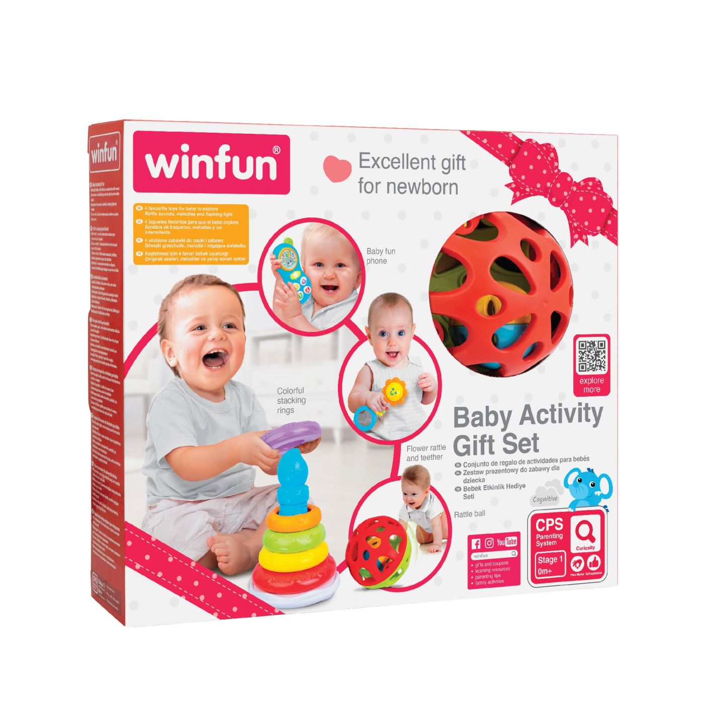 Winfun Set Cadou De Activitati Pentru Bebelusi