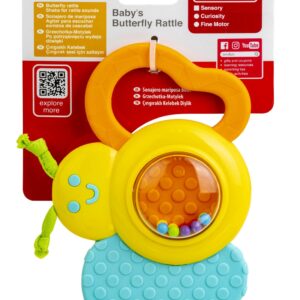 Winfun Zornaitoare Fluturas Cu Jucarie De Dentitie Win000183