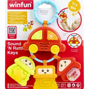Winfun Zornaitoare Masinuta Cu 3 Chei Win000628