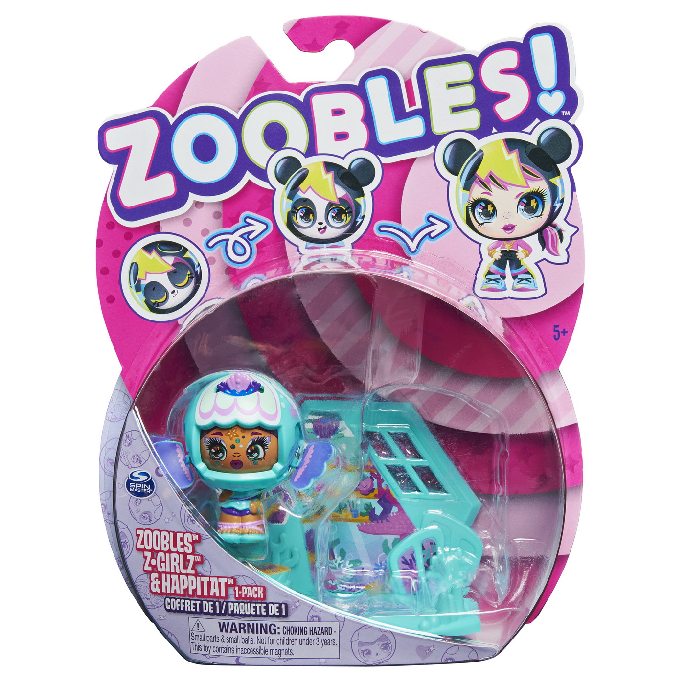 Zoobles Z-Girlz Figurina De Transformare Fetita Peste