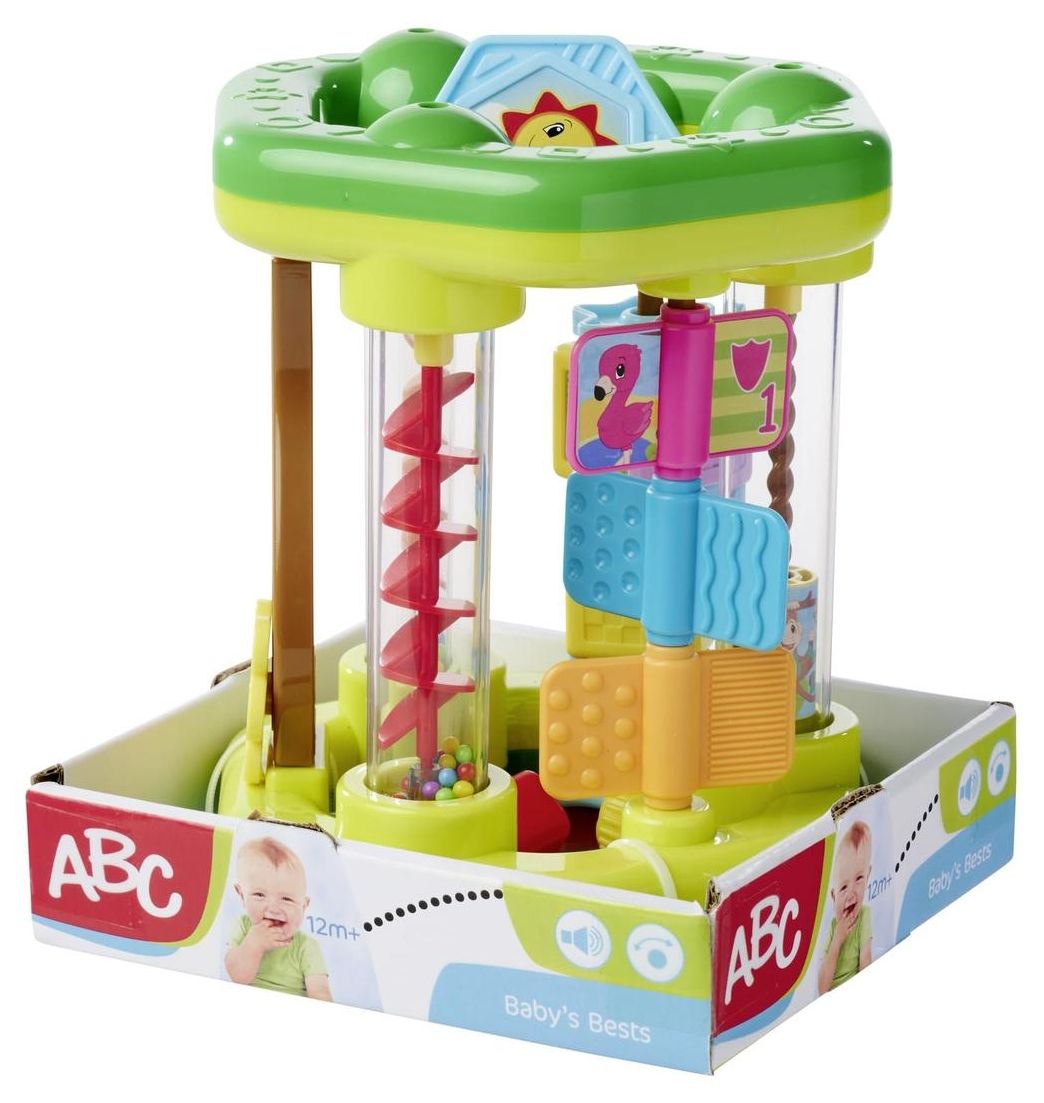 Abc Jucarie Hexagon Cu Activitati Pentru Bebelusi 18CM
