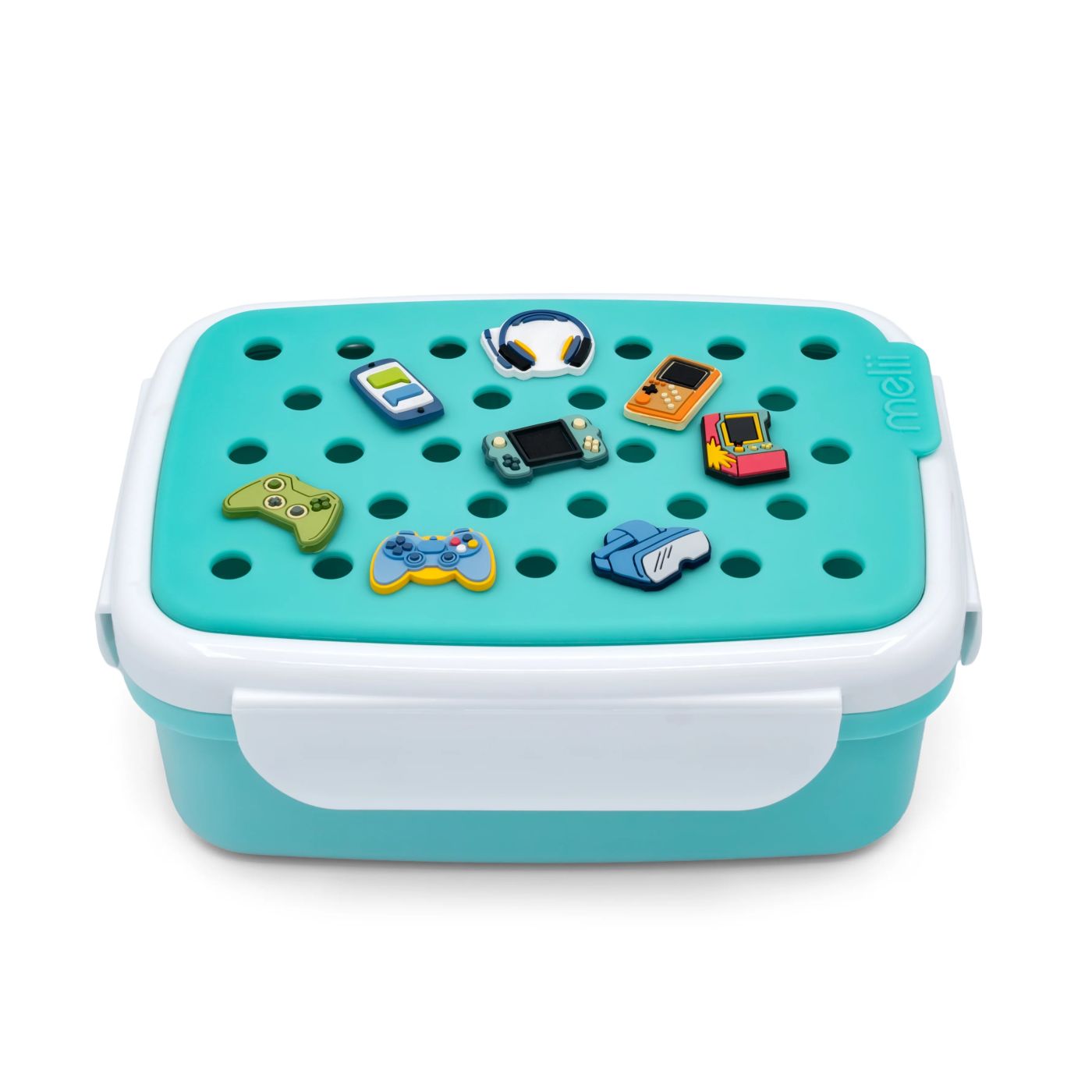 Cutie Lunch Bento Charm, Melii, Blue