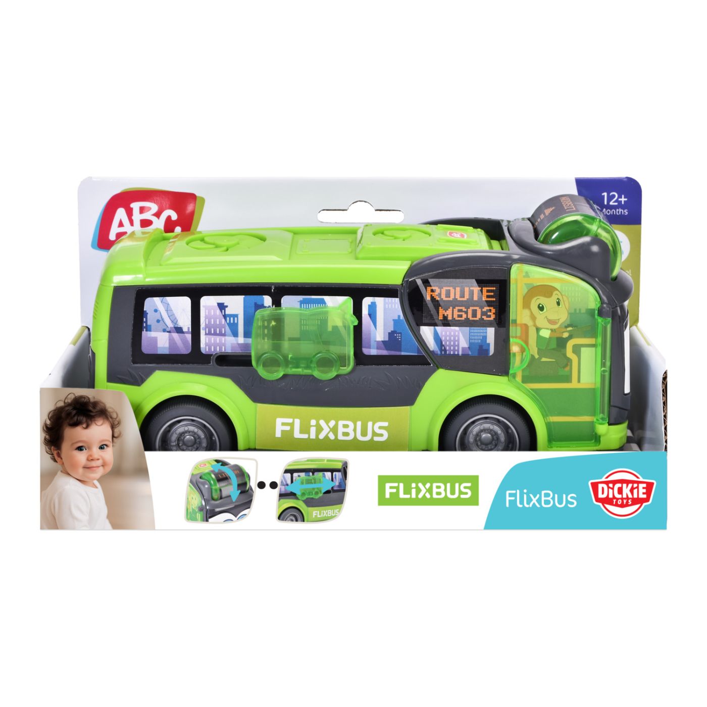 Dickie Toys Abc Autocar Flixbus 22CM
