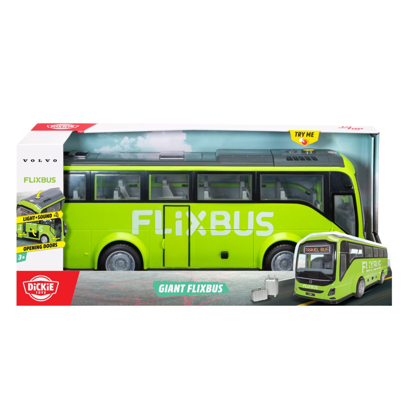 Dickie Toys Autocar Flixbus Gigantic Scara 1 La 16