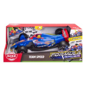 Dickie Toys Formula Racer Masina Team Speed Cu Lum 203764037