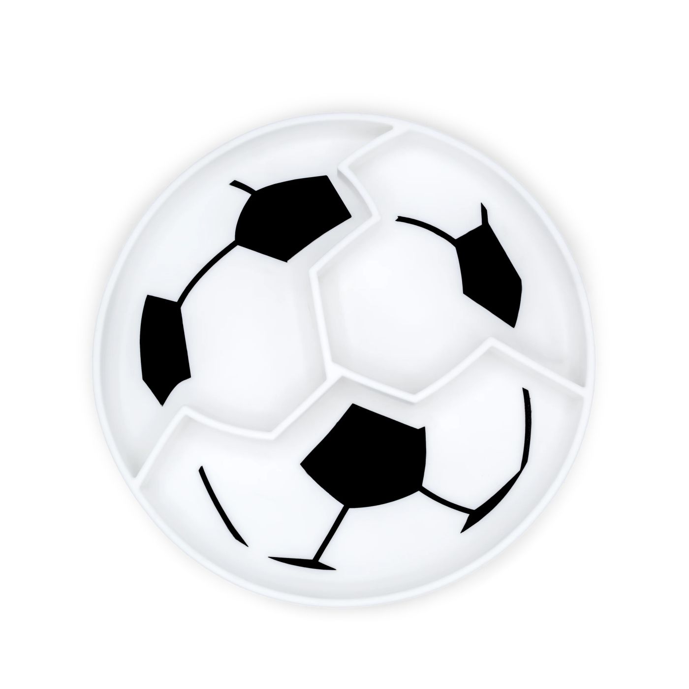 Farfurie Silicon, Fotbal, Melii, Black & White