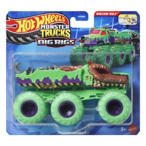 Hot Wheels Monster Truck Big Rigs Masinuta Metalic MTHWN86_JHY76
