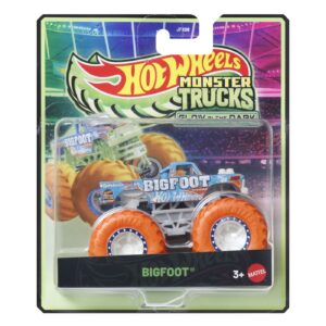 Hot Wheels Monster Truck Glow In The Dark Masinuta MTJFX08_JFX15