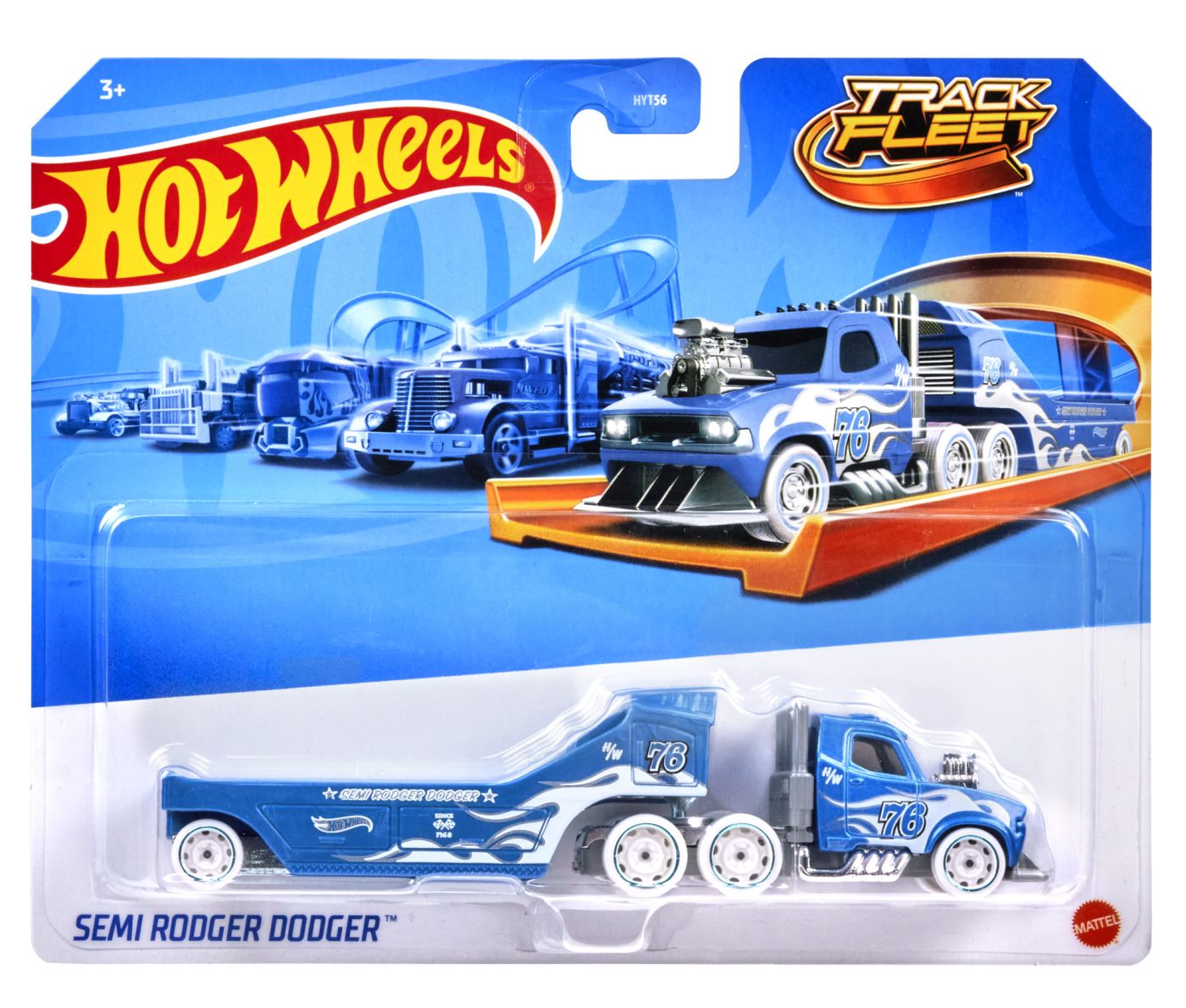 Hot Wheels Track Fleet Camion Flota Semi Rodger Dodger Scara 1 La 64