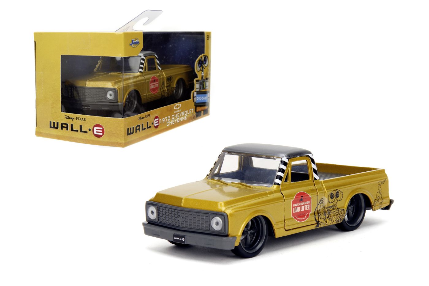Jada Masinuta Metalica Wall E Chevrolet Cheyenne 1972 Scara 1 La 32