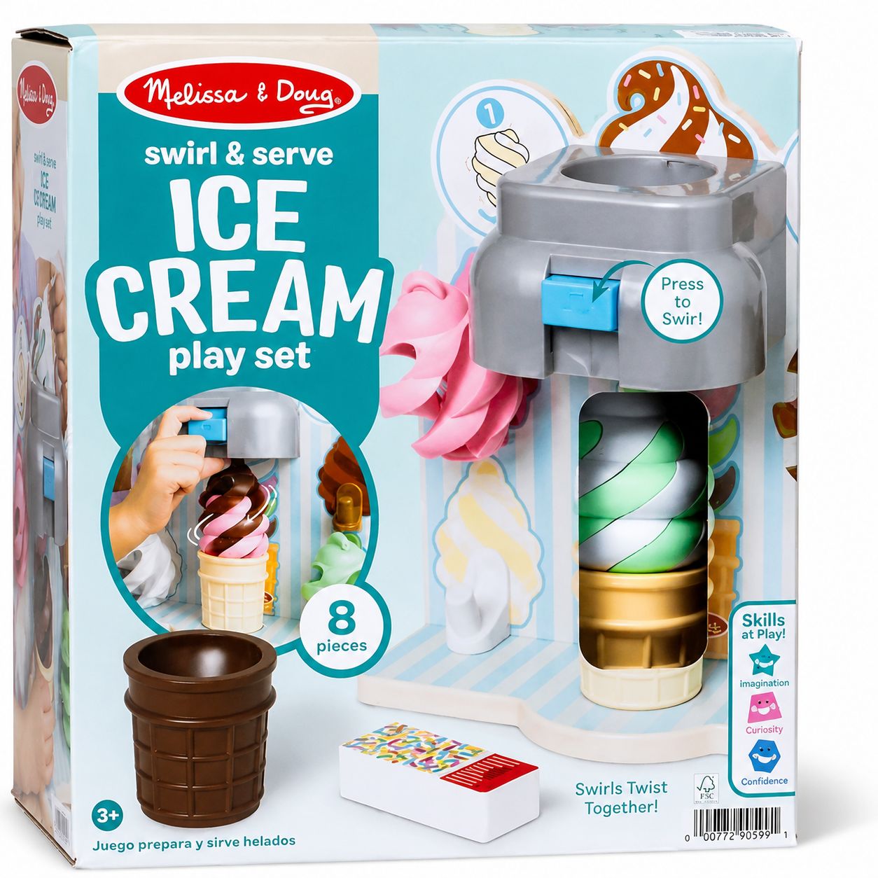 Melissa And Doug Invarte Si Serveste Set Inghetata