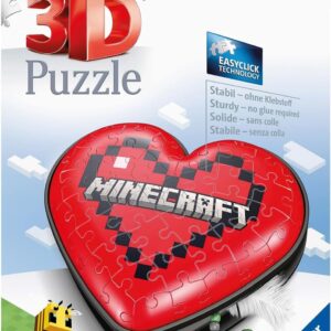 Puzzle 3d Minecraft Inima Rvs11285