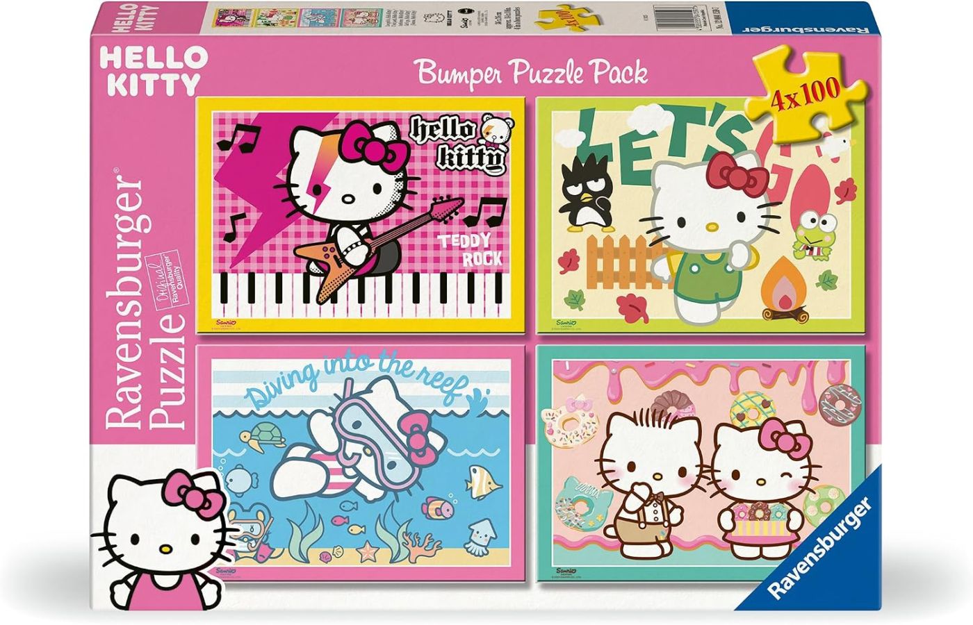 Puzzle Hello Kitty Bumper Pack 4X100