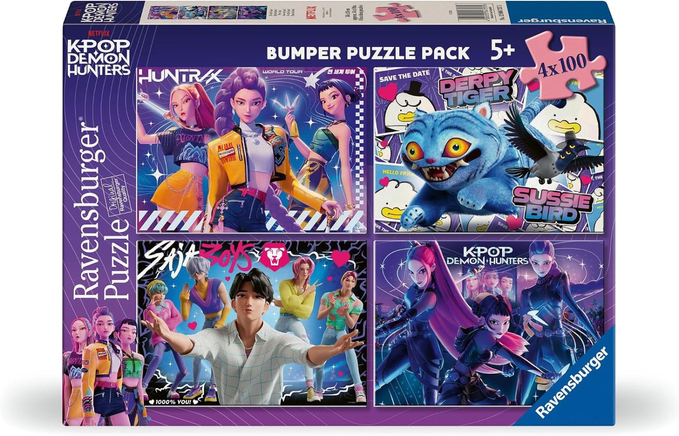 Puzzle K Pop Vanatori De Demoni 4X100