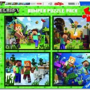 Puzzle Minecraft 4in1 Rvs05716