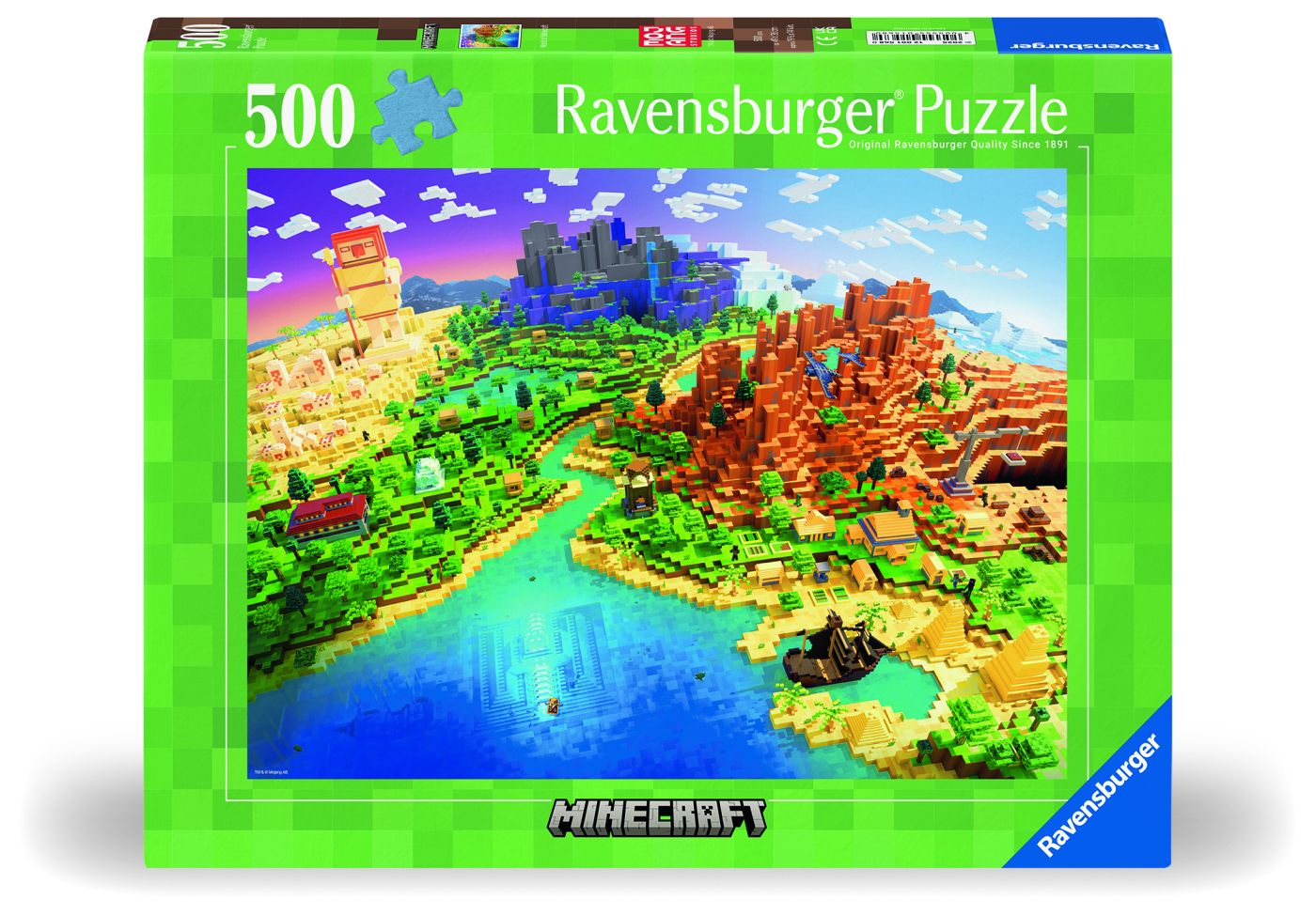 Puzzle Minecraft 500