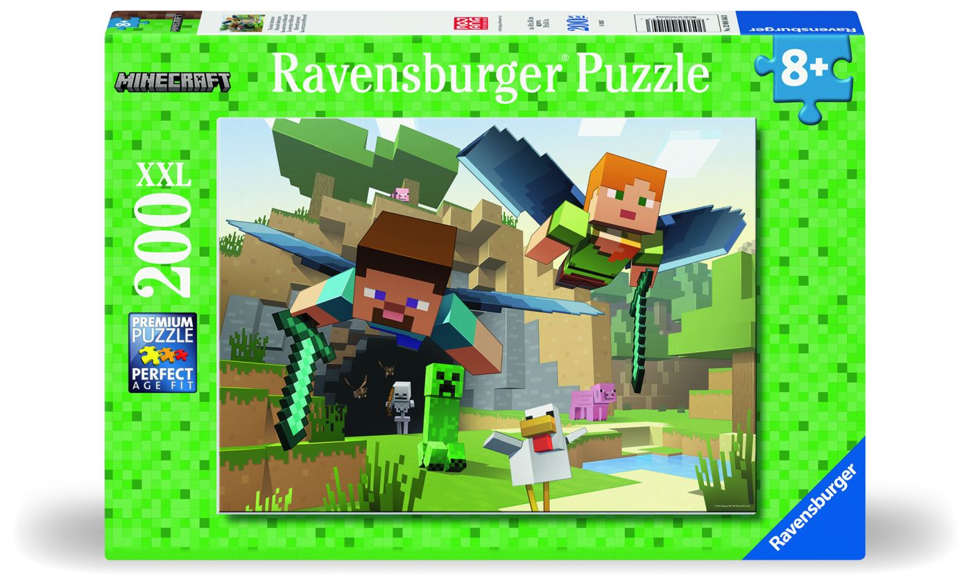Puzzle Minecraft Aventuri 200 Xxl