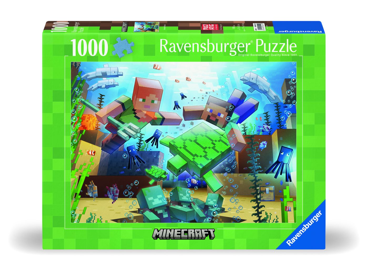 Puzzle Minecraft Mosaic 1000