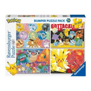 Puzzle Pokemon 4x100 Rvs05651