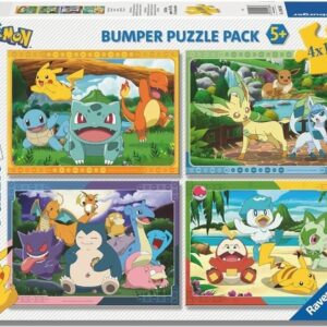 Puzzle Pokemon Bumper Pack 4x100 Rvs12004286