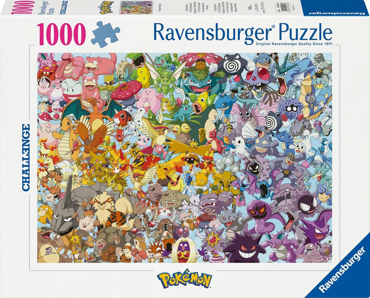 Puzzle Pokemon Challenge 1000