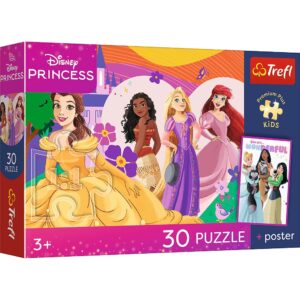 Puzzle Trefl 30 Premium Plus Kids Disney Princess 18342