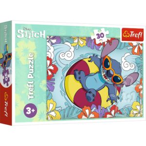 Puzzle Trefl 30 Stitch In Vacanta 18305