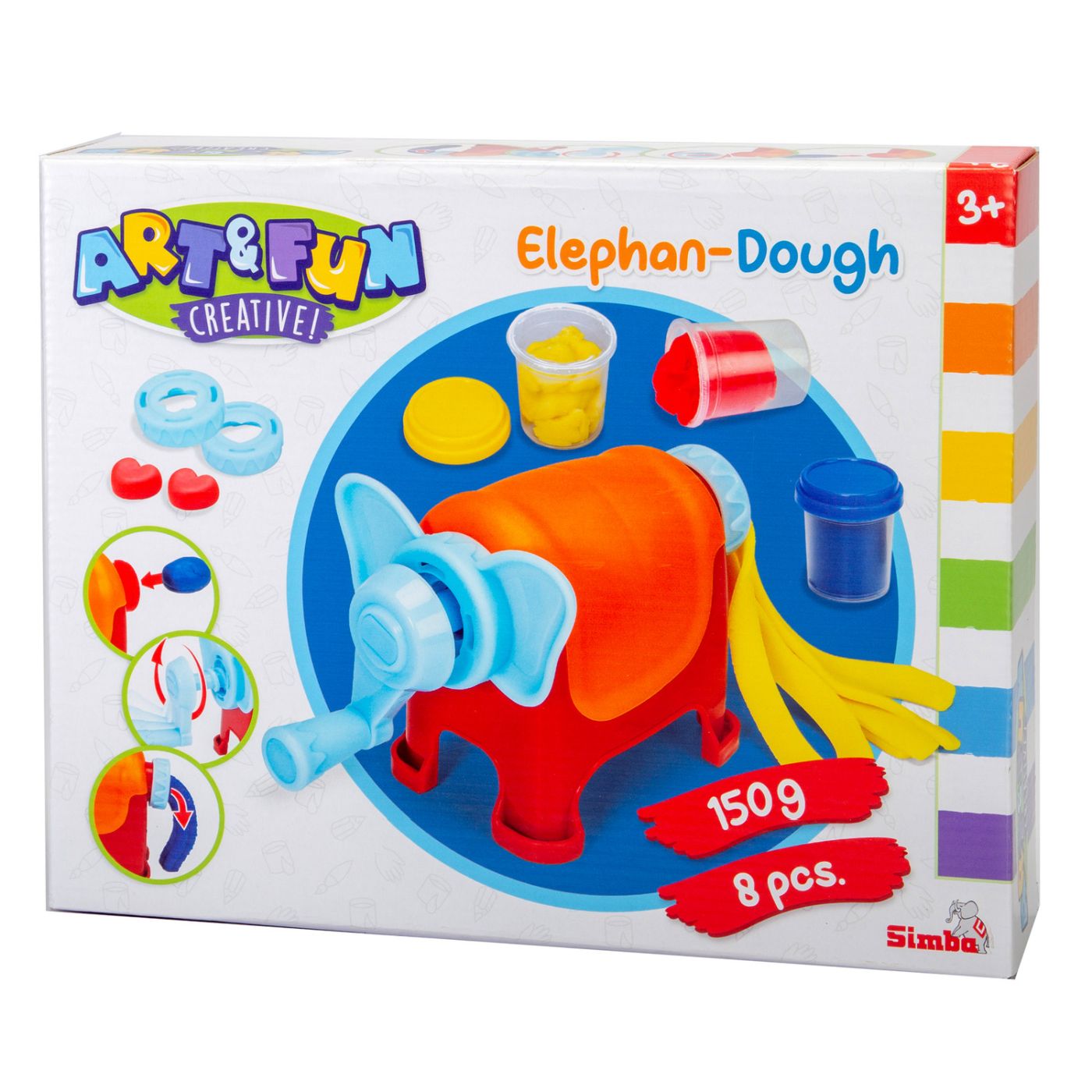 Simba Art And Fun Set Creatie Elefant Plastilina
