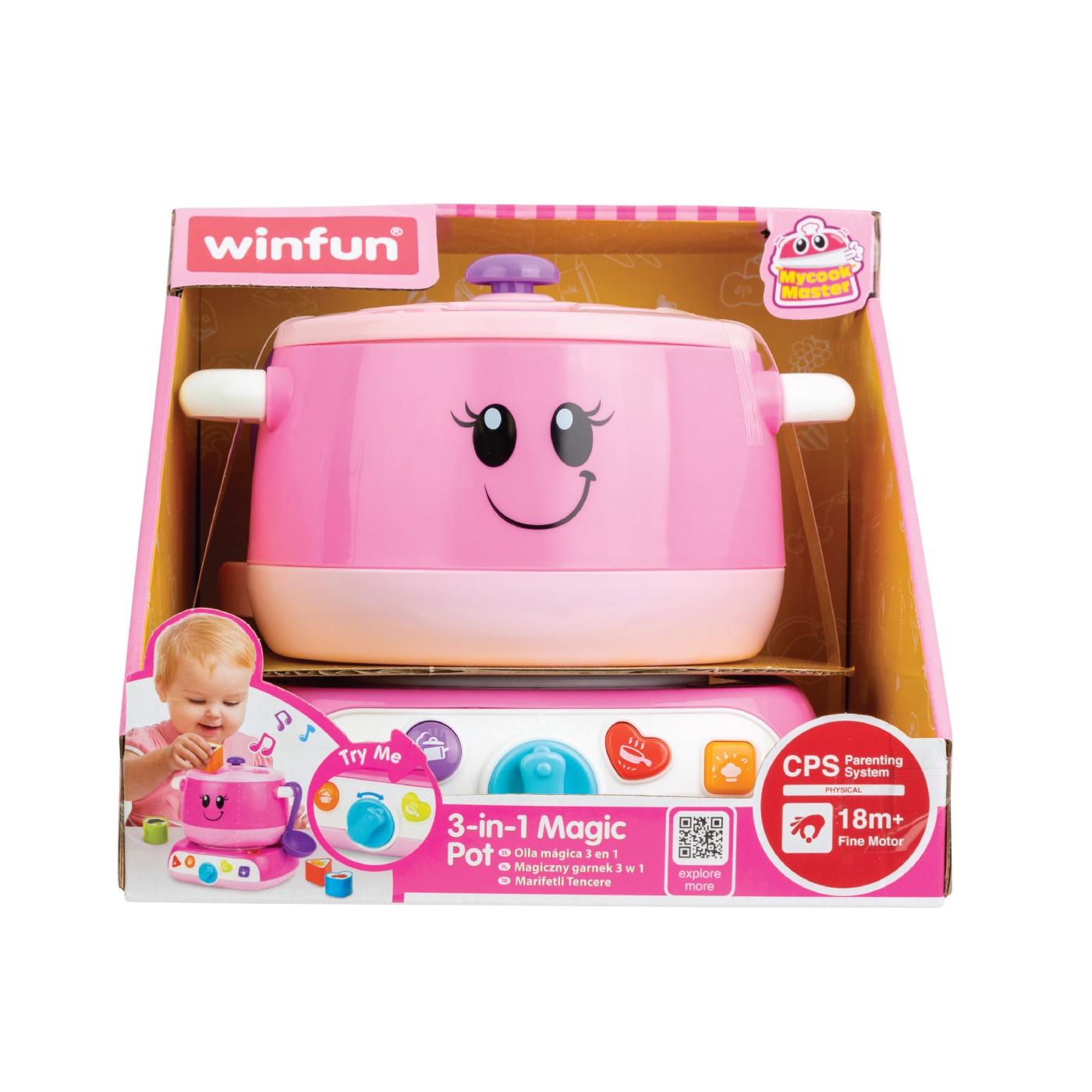 Winfun Jucarie 3IN1 Oala Magica